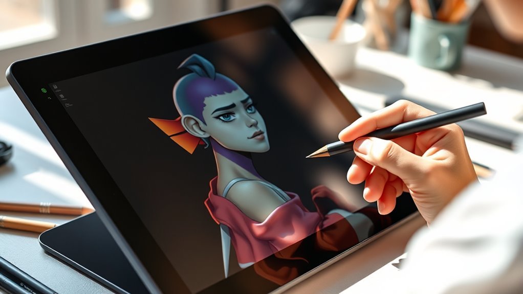 add shadows and highlights