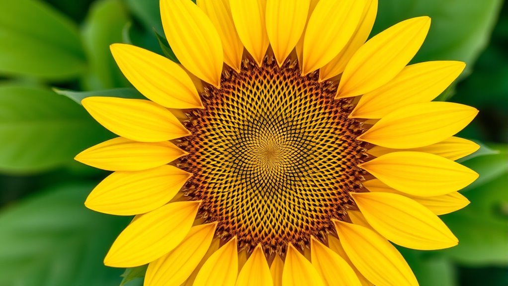 arrange elements radiating outward