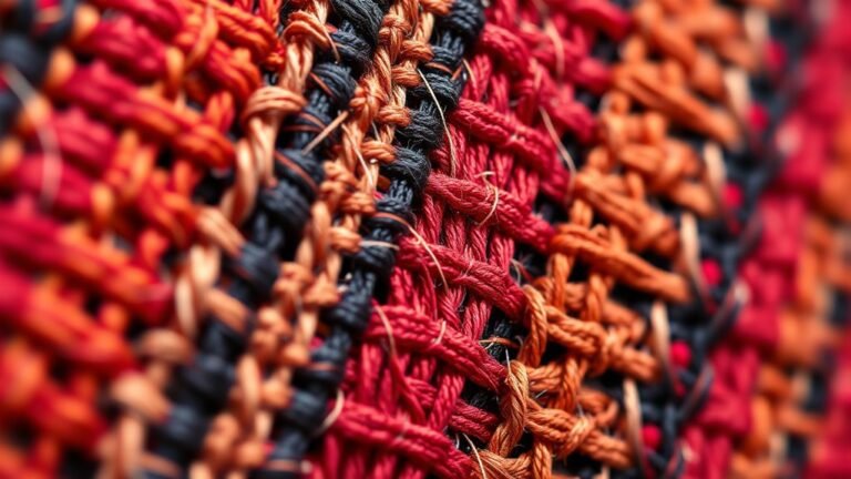 art created with textiles