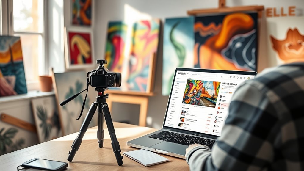 art listing preparation tips