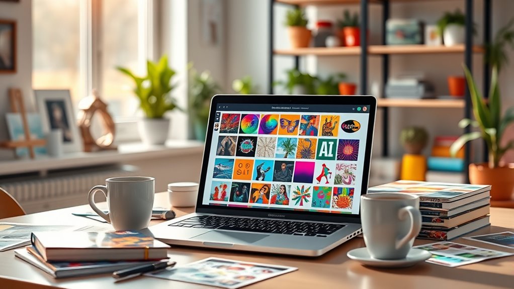 automated ai art sales