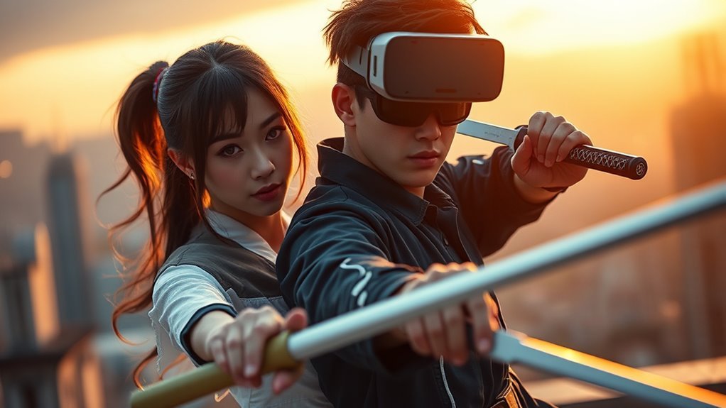 balancing action romance depth
