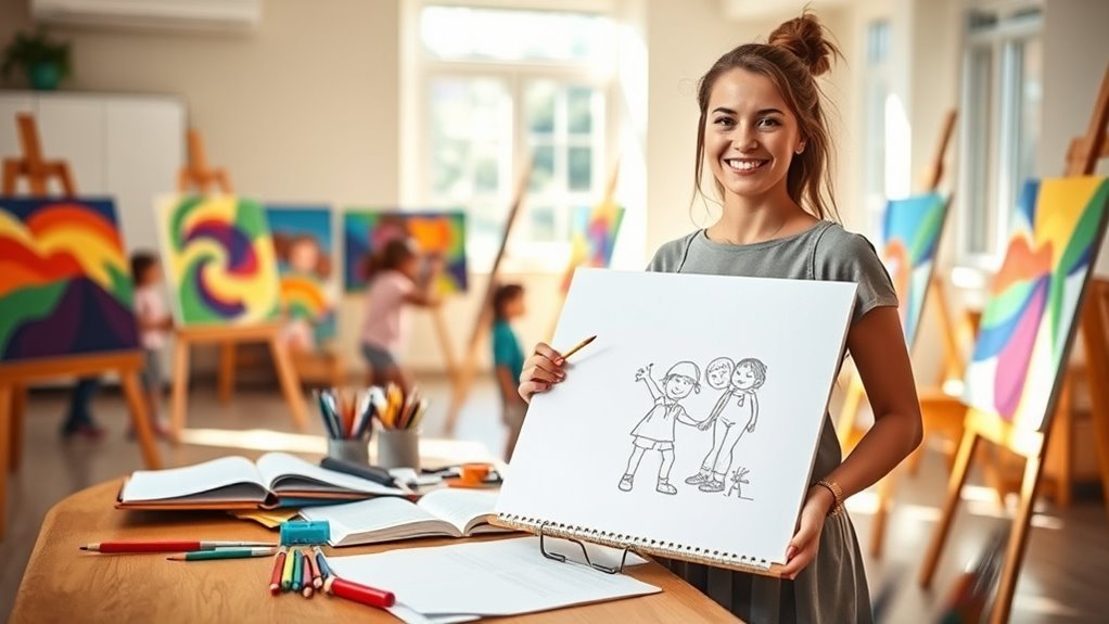 become an art teacher