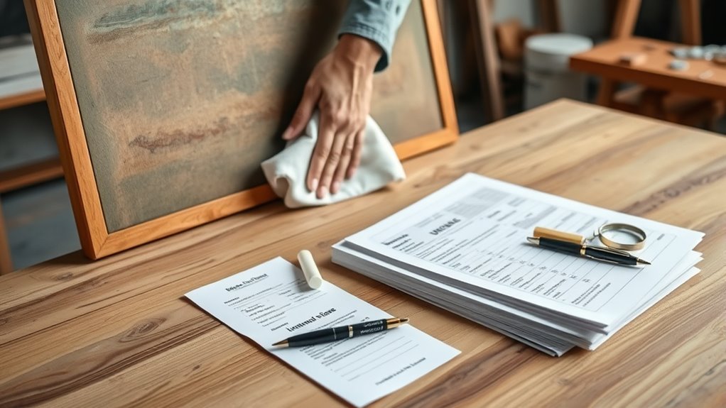 clean photograph document prepare