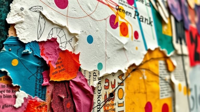 combining different artistic materials