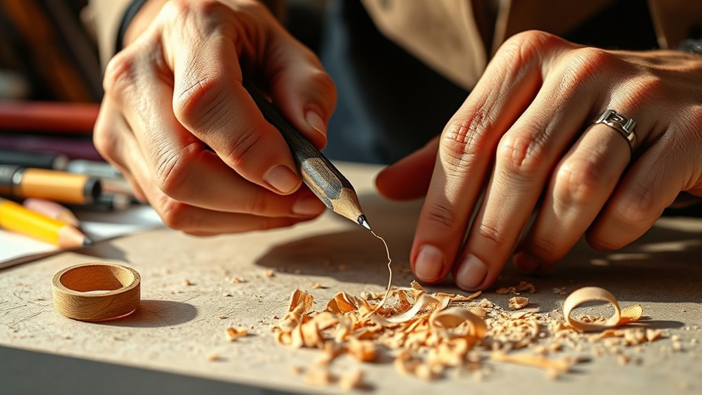 craft pencil from basic elements
