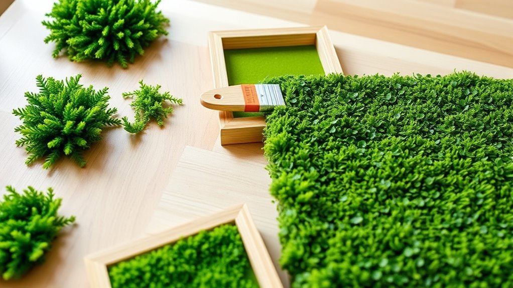 create natural green decor