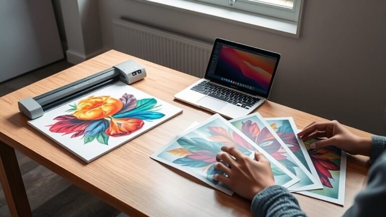 create professional print artwork