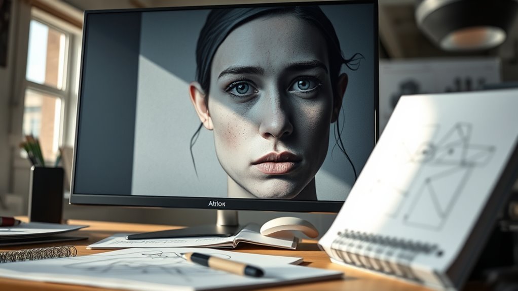 detect ai generated artworks visually