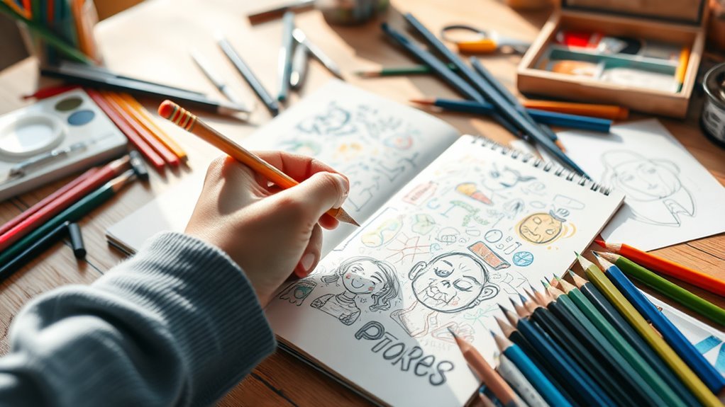 draw what truly excites