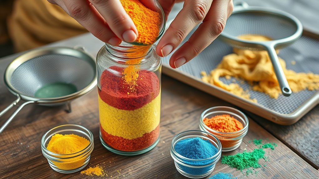 dry store prevent clumping