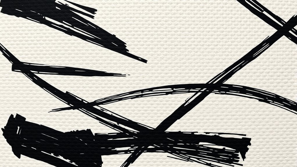 expressive line techniques in art
