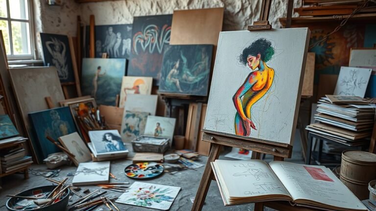 focus of the artwork