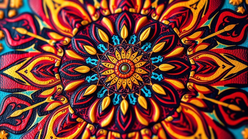 intricate spiritual geometric patterns