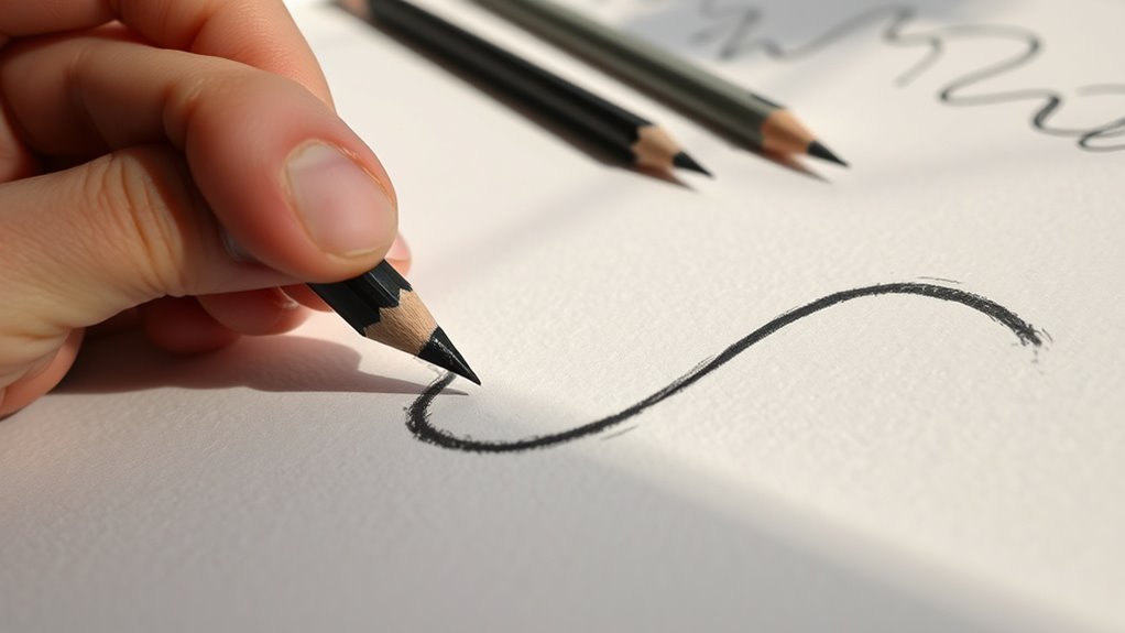 lines define shapes and emotion