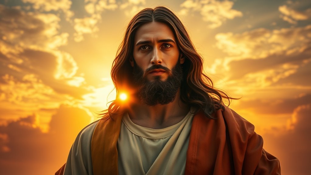 majestic radiant divine imagery