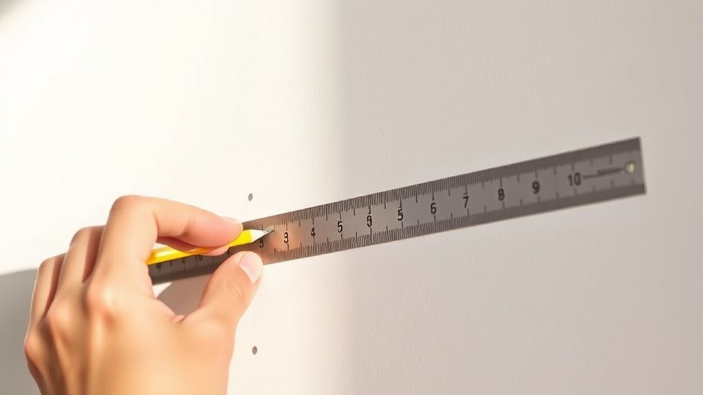 measure mark level layout