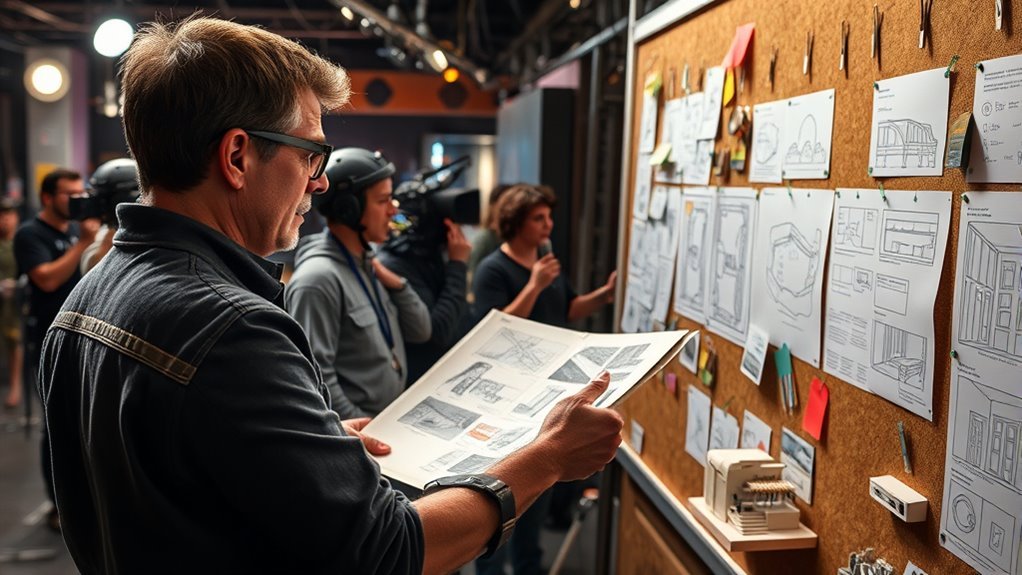 overseeing visual art creation