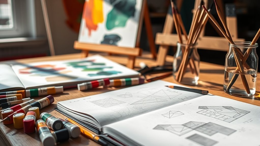 practice fundamental art skills consistently