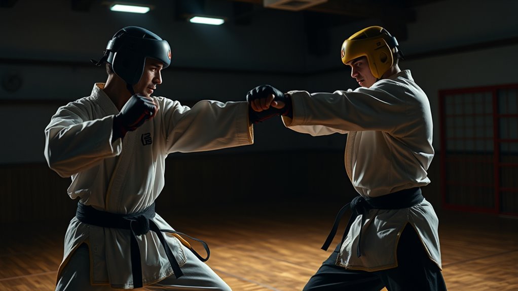 safe martial arts training