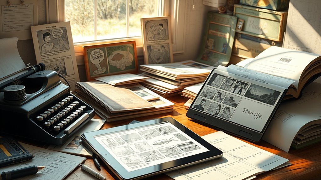 sequential storytelling across media