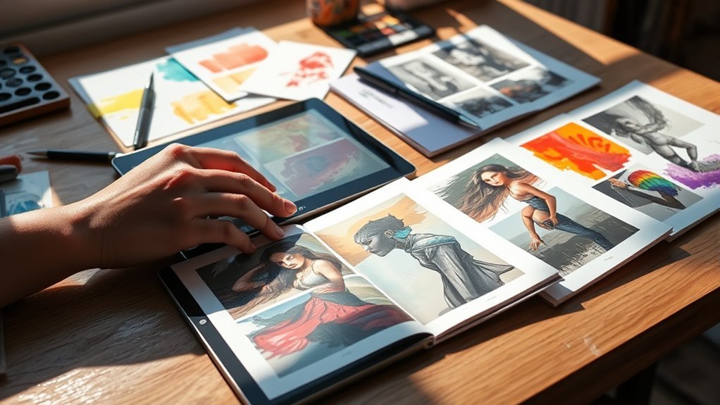 showcase your unique artistic style
