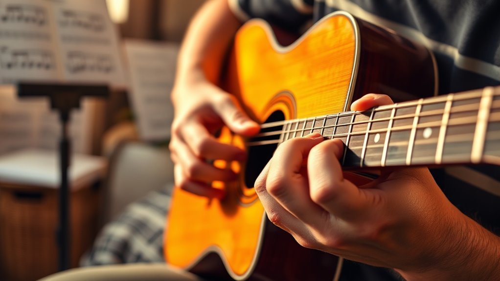 smooth chord transition practice