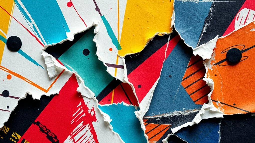 spontaneous energetic abstract textures