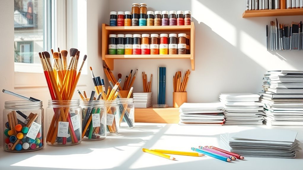 streamlined protected inspired workspace