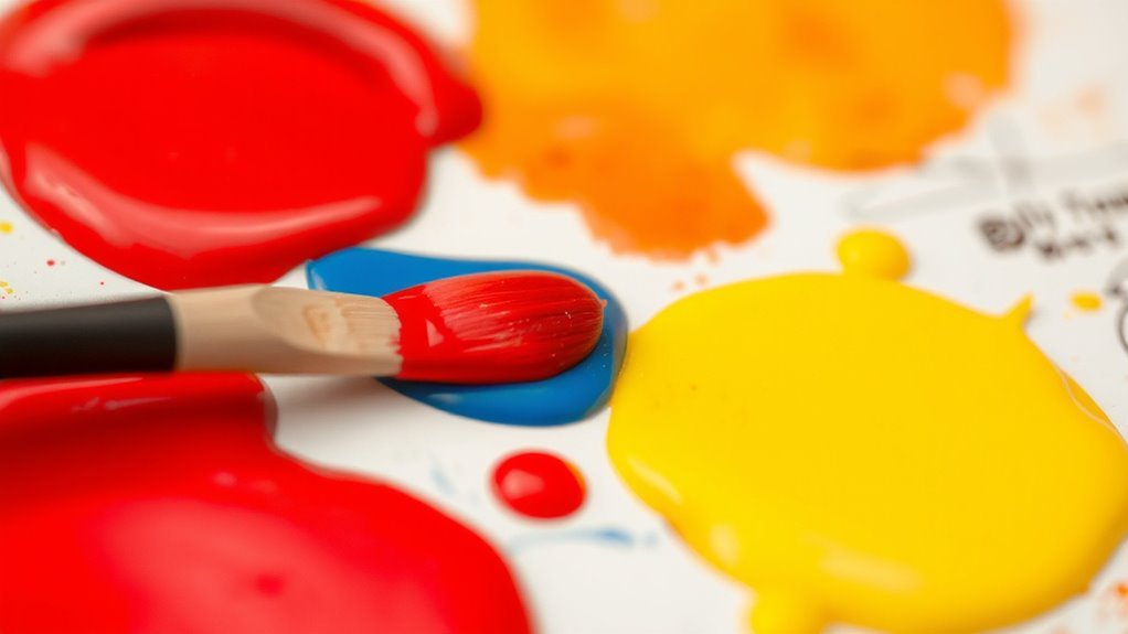 vibrant mud free color mixing