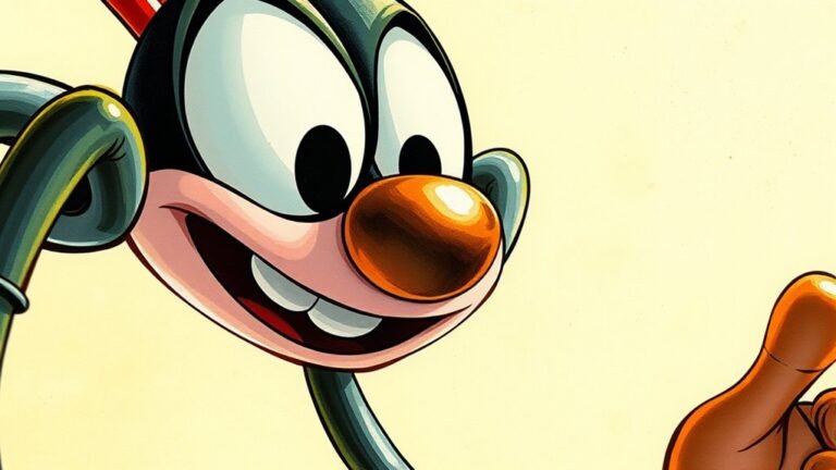 vintage cartoon inspired animation