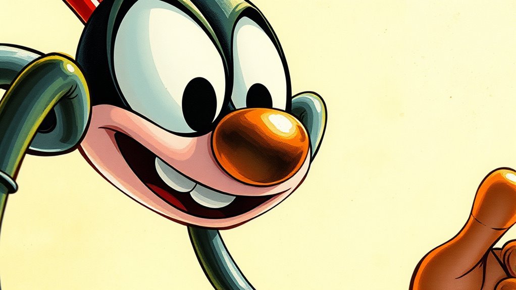 vintage cartoon inspired animation