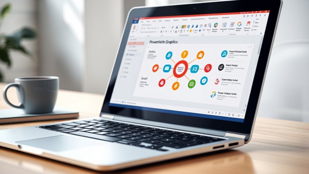 visual diagrams for presentations