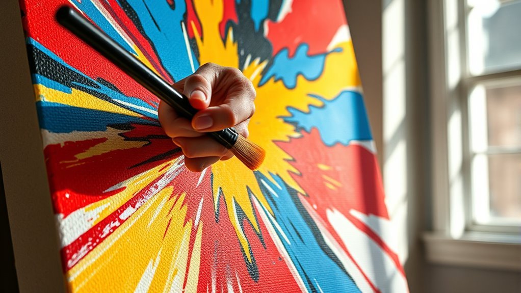 vivid expression through color